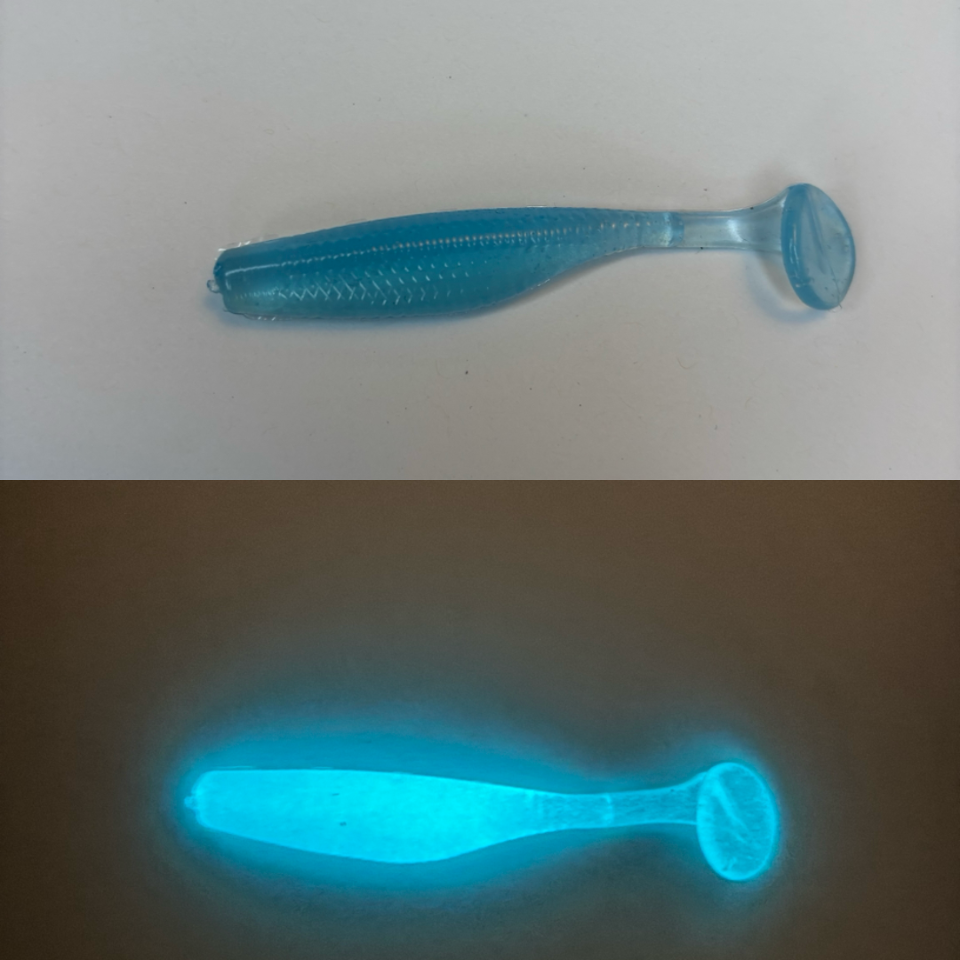 Swimbait lueur nocturne (glow in the dark)